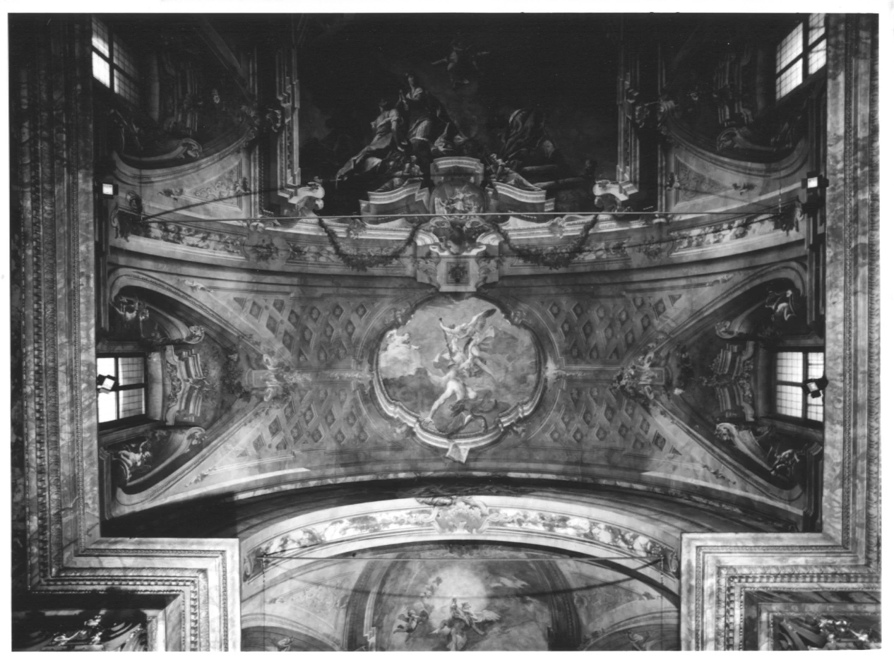 Angelo che scaccia il Vizio - Bergamo